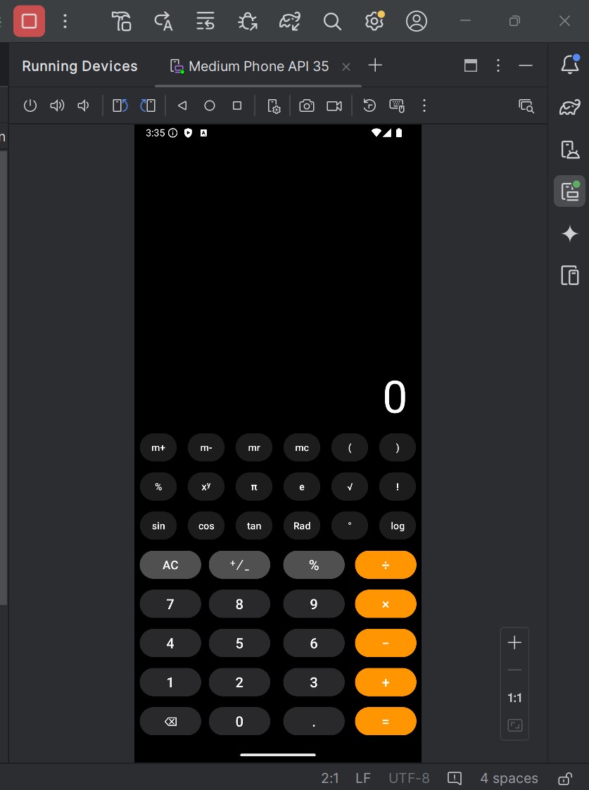 Calculatrice Android